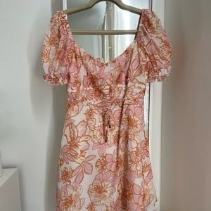 Simple Floral Dress